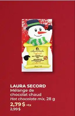 Familiprix LAURA SECORD Hot chocolate mix offer