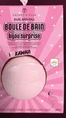 Familiprix KAWAII, Bath bombs set, 4 units or Bath ball with a surprise jewel inside, 150 g offer