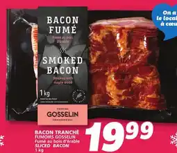 IGA FUMOIRS GOSSELIN SLICED BACON offer