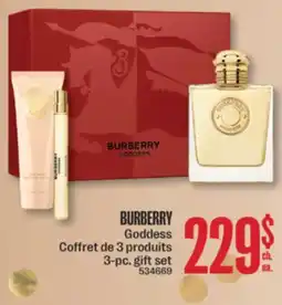 Jean Coutu BURBERRY Goddess 3-pc. gift set offer