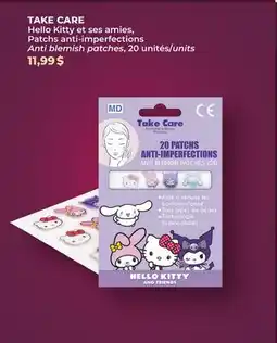 Familiprix TAKE CARE, Hello Kitty Anti blemish patches, 20 units offer