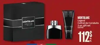 Jean Coutu MONTBLANC Legend 2-pc. gift set offer