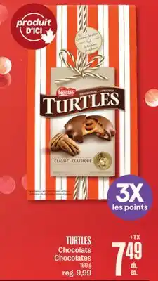 Jean Coutu TURTLES Chocolates offer