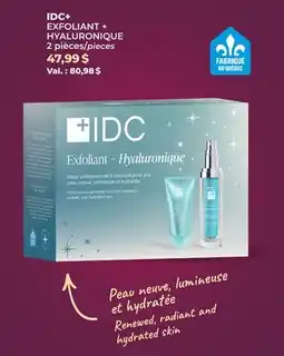 Familiprix IDC+, EXFOLIANT + HYALURONIQUE, Gift set, 2 pieces offer