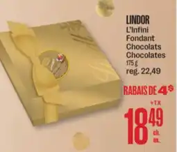 Jean Coutu LINDOR L'Infini Fondant Chocolates offer