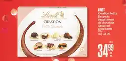 Jean Coutu LINDT Creation Petits Desserts Assorted chocolates offer