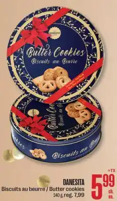 Jean Coutu DANESITA Butter cookies offer