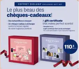 Jean Coutu A gift certificate that makes perfect scents! offer