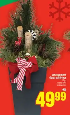 Super C ARRANGEMENT FLORAL EXTÉRIEUR | OUTSIDE FLORAL ARRANGEMENT, 13 po offer