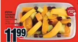 Super C PLATEAU SAISONNIER SUN RICH | SUN RICH SEASONAL TRAY offer