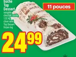 Super C BÛCHE TOP DESSERT | TOP DESSERT FROZEN LOG offer