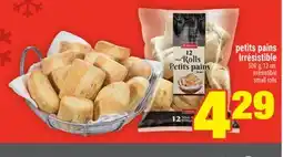 Super C PETITS PAINS IRRÉSISTIBLE | SMALL ROLLS offer