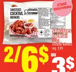 Super C saucisses cocktail | cocktail wieners offer