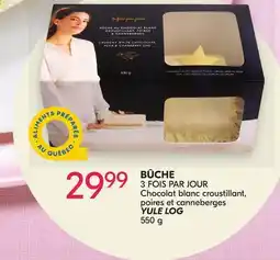 IGA 3 FOIS PAR JOUR LOG offer