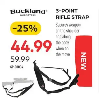 Pronature 3-POINT RIFLE STRAP offer