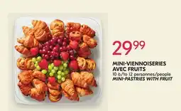 IGA MINI-PASTRIES WITH FRUIT offer