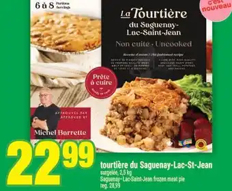 Super C TOURTIÈRE DU SAGUENAY-LAC-ST-JEAN |SAGUENAY–LAC-SAINT-JEAN FROZEN MEAT PIE offer