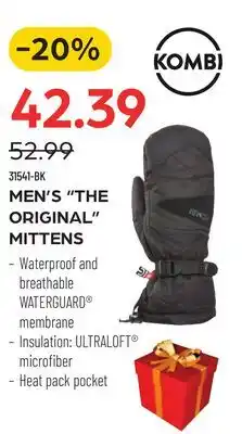 Pronature MEN'S THE ORIGINAL MITTENS offer