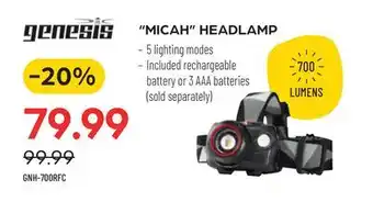 Pronature MICAH HEADLAMP offer