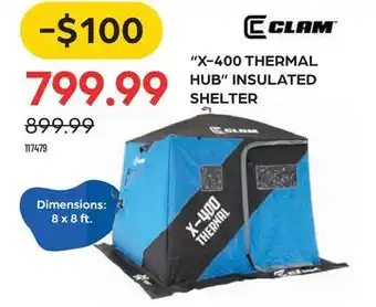 Pronature X-400 THERMAL HUB INSULATED SHELTER offer