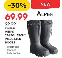 Pronature MEN'S SASQUATCH INSULATED BOOTS offer