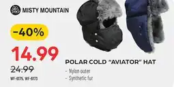 Pronature POLAR COLD AVIATOR HAT offer