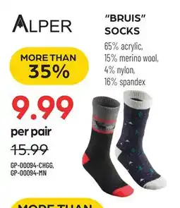 Pronature BRUIS SOCKS offer