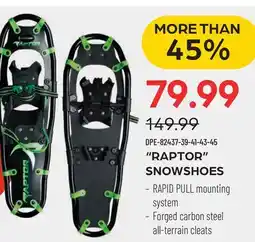 Pronature RAPTOR SNOWSHOES offer