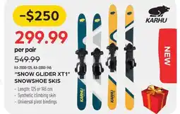 Pronature SNOW GLIDER XT1 SNOWSHOE SKIS offer