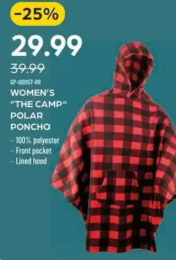 Pronature WOMEN'S THE CAMP POLAR PONCHO offer