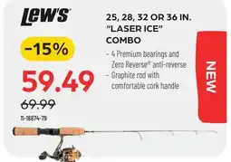 Pronature 25, 28, 32 OR 36 IN. LASER ICE COMBO offer