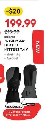 Pronature STORM 2.0 HEATED MITTENS 7.4 V offer