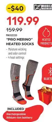 Pronature PRO MERINO HEATED SOCKS offer