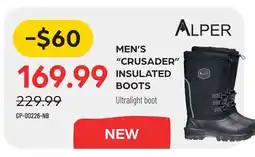 Pronature MEN'S CRUSADER INSULATED BOOTS offer