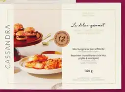 IGA CASSANDRA LOIGNON FROZEN APPETIZER PLATTER offer
