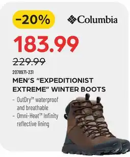 Pronature MEN'S EXPEDITIONIST EXTREME WINTER BOOTS offer
