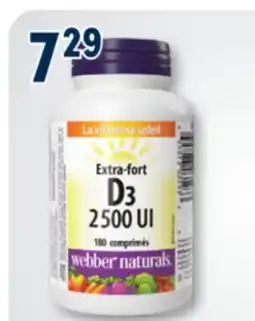 Familiprix WEBBER NATURALS Selected products offer