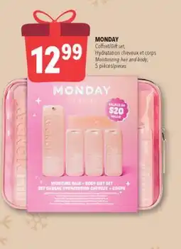 Familiprix MONDAY, Gift set, Moisturizing hair and body, 5 pieces offer