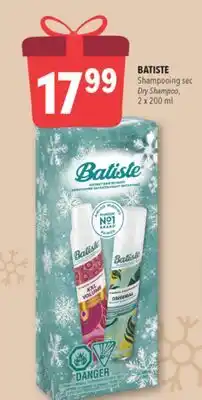 Familiprix BATISTE Dry Shampoo, 2x 200ml offer