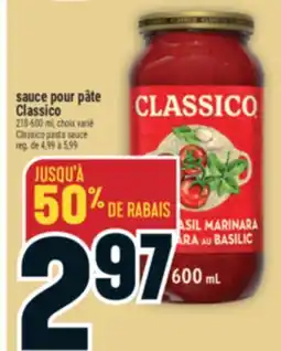 Marché Adonis SAUCE POUR PÂTE CLASSICO | CLASSICO PASTA SAUCE offer
