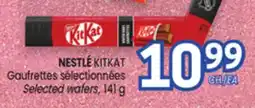 Uniprix NESTLÉ KITKAT Gaufrettes sélectionnées/ Selected wafers offer