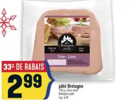 Marché Adonis PÂTÉ BRETAGNE | BRETAGNE PÂTÉ offer