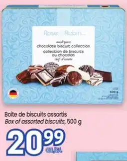 Uniprix ROSE & ROBIN Boîte de biscuits assortis offer