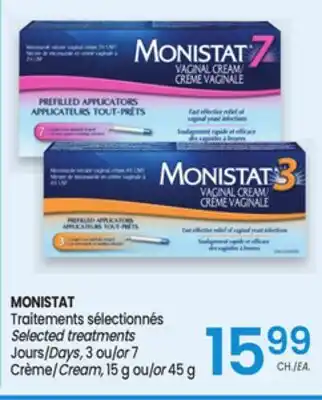 Uniprix MONISTAT Traitements sélectionnés offer