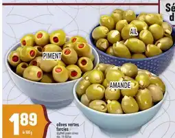 Marché Adonis OLIVES VERTES FARCIES | STUFFED GREEN OLIVES offer