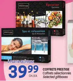 Uniprix COFFRETS PRESTIGE Coffrets sélectionnés/ Selected giftboxes offer