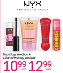 Uniprix NYX Maquillage sélectionné/ Selected makeup products offer