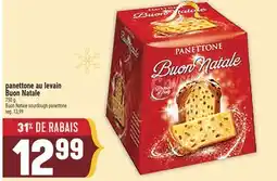 Marché Adonis PANETTONE AU LEVAIN BUON NATALE | BUON NATALE SOURDOUGH PANETTONE offer