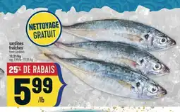 Marché Adonis SARDINES FRAÎCHES | FRESH SARDINES offer