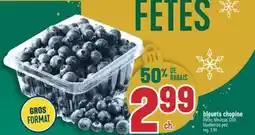 Marché Adonis Bleuets chopine | Blueberries pint offer